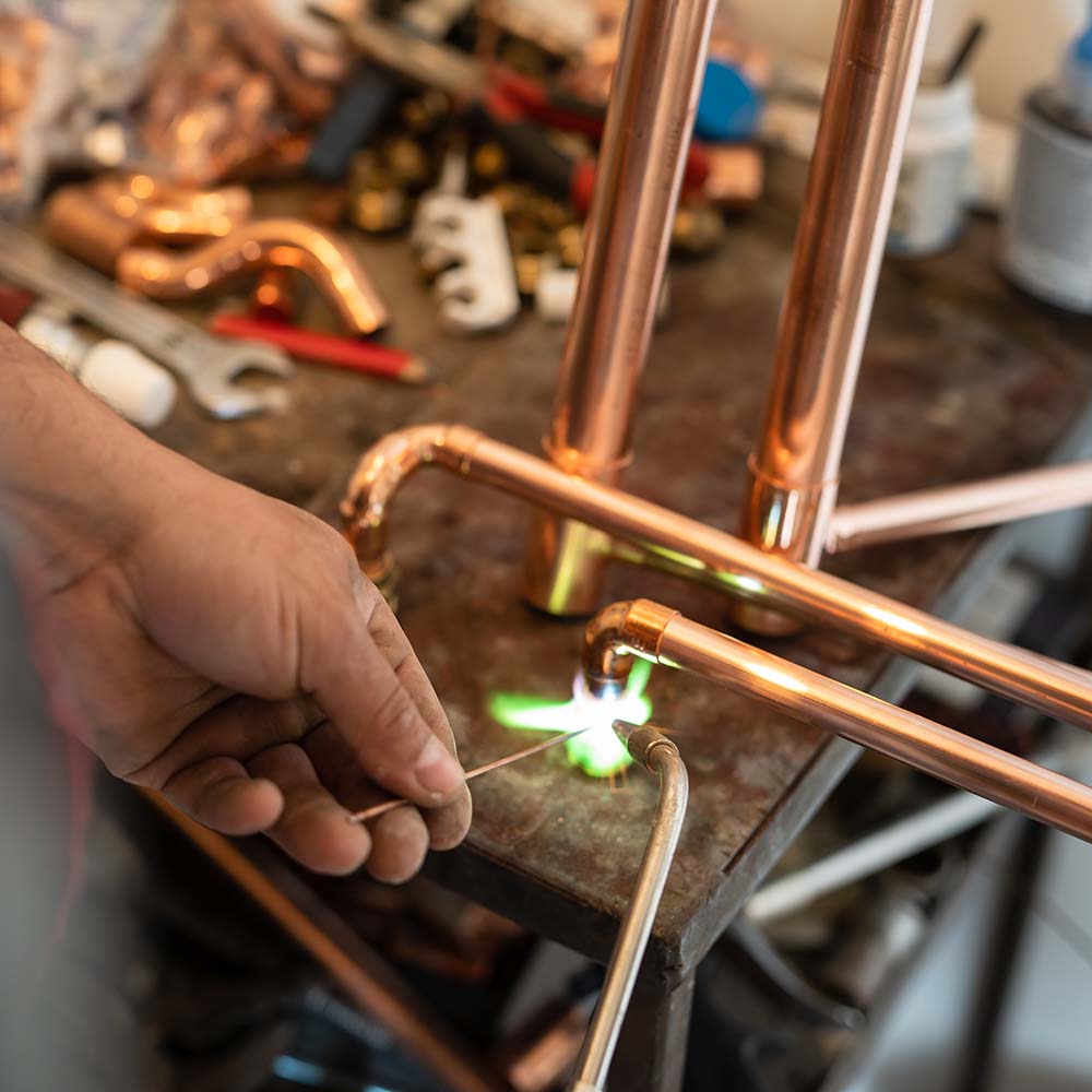 Plumbing Copper Pipe Soldering